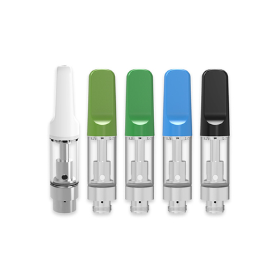 510 ด้าย CBD Vape ปากกาไม่มีรถม้วนเซรามิกรั่ว 0.5ml 1ml