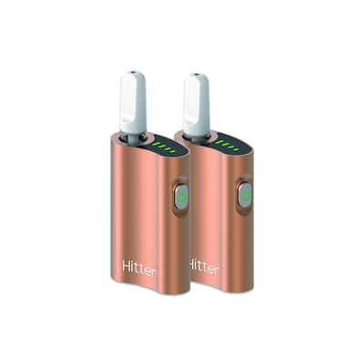 อุ่นแบตเตอรี่ E Cig แบบชาร์จไฟได้ 510 เธรด THC Oil 550mAh