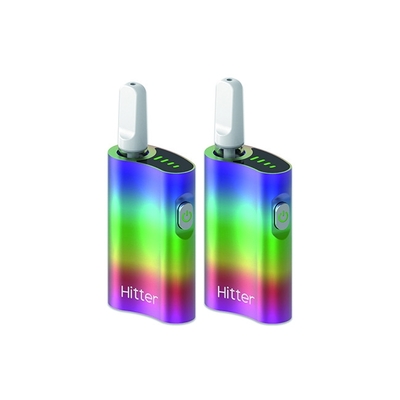 510 เกลียว Vape ปากกาแบตเตอรี่ 4.2V 550mah การเชื่อมต่อแม่เหล็กอลูมิเนียมอัลลอยด์