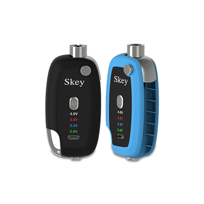 ชาร์จใหม่ได้ CBD Vape แบตเตอรี่ 500mah 510 เธรด 3.2V 3.6V