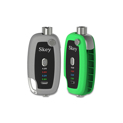 4 แรงดันไฟฟ้าปรับ 510 เธรดแบตเตอรี่ 500mah 3.2V 3.6V น้ำมันกัญชา