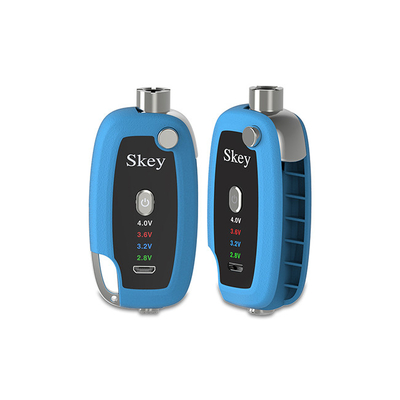 แบตเตอรี่ Vape Mod แบบชาร์จแรงดันไฟฟ้าที่ปรับได้การออกแบบที่สำคัญ 510 เธรด 500mah