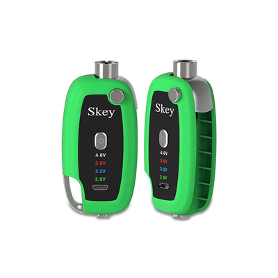 แบตเตอรี่ปากกา Key Fob Vape สำหรับตลับ CBD ขนาด 0.5 มล. 1 มล. พร้อมหน้าจอ LED CBD Vaporizer