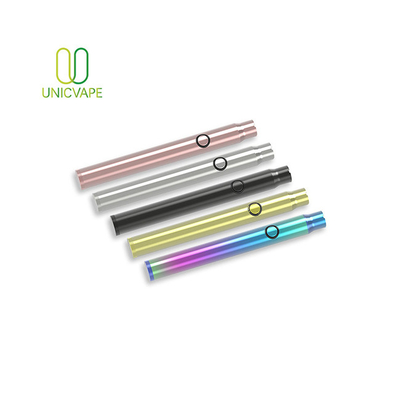 แบตเตอรี่ปากกา Vape 400 มิลลิแอมป์ 510 เกลียวแบตเตอรี่เกลียวด้านล่าง 11.2 มม. สำหรับ CBD