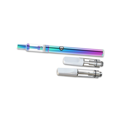 แบตเตอรี่ปากกา Vape ขนาด 180 มิลลิแอมป์ 510 ด้ายติดน้ำมัน Vaporizer สำหรับ CBD THC Delta 8