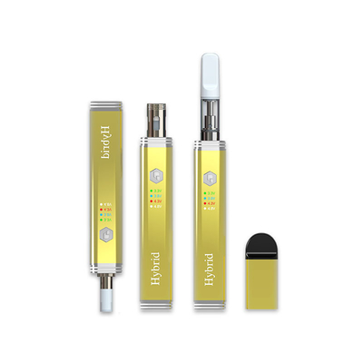 Quartz Coil Preheat CBD Vape Pen 500mah 510 เครื่องฉีดน้ำแบบเกลียว 4.3V