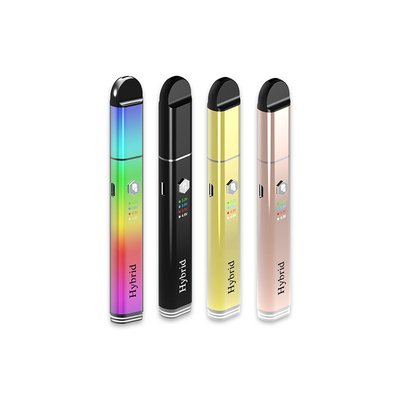 Quartz Atomizer ชาร์จแบตเตอรี่ CBD ได้ 3 ใน 1 อุ่น 510 เธรด 4.8V 500mah