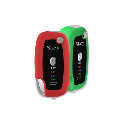 510 เธรด Preheat Vape Battery แผ่นโลหะ Key Fob Oil Vaporizer Battery