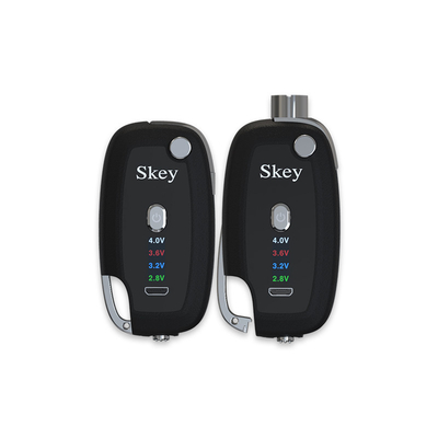 กุญแจแบบพกพา Fob Smoking 510 เธรดแบตเตอรี่ CBD Vape แบตเตอรี่ Variable Voltage
