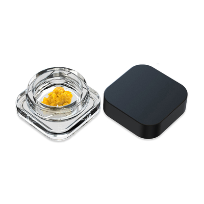 ขวดแก้วแว็กซ์ขนาดเล็ก Dab Jars Concentrate Container 5ml 7ml 10ml Food Grade