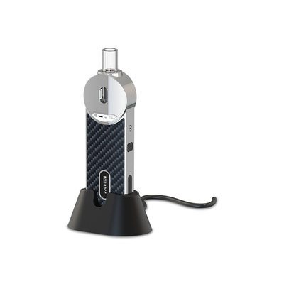 หลอดแก้วกัญชาวาง Vaporizer สมุนไพรแห้ง 2000mAh พร้อมแท่นชาร์จ