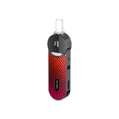 หลอดแก้วกัญชาวาง Vaporizer สมุนไพรแห้ง 2000mAh พร้อมแท่นชาร์จ