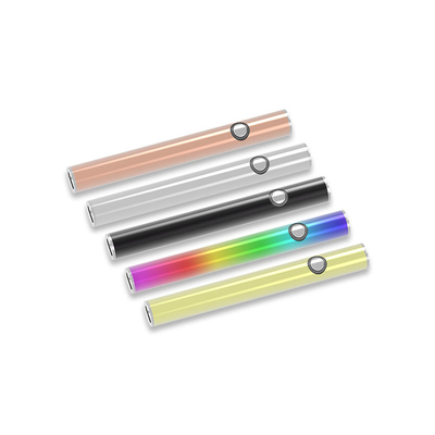 Rechargeale 510 เธรด CBD Vape ปากกาแบตเตอรี่ 350mAh แรงดันไฟฟ้าที่ปรับได้