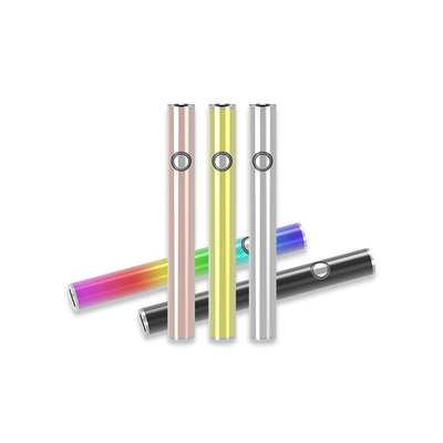 Rechargeale 510 เธรด CBD Vape ปากกาแบตเตอรี่ 350mAh แรงดันไฟฟ้าที่ปรับได้