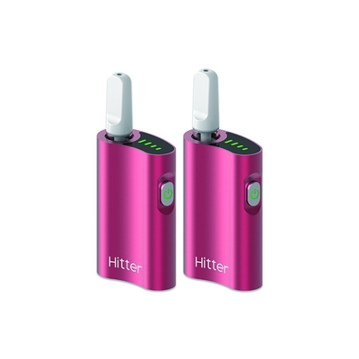 อุ่นแบตเตอรี่ E Cig แบบชาร์จไฟได้ 510 เธรด THC Oil 550mAh