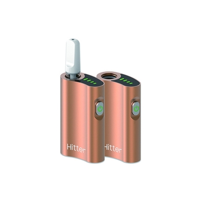 Metal Chamber เปิดความร้อนแบตเตอรี่ CBD Vape การเชื่อมต่อแม่เหล็ก 550mah