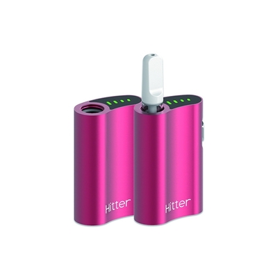 หอโลหะโค้งแบบพกพาเปิดความร้อนแบตเตอรี่ Vape กำหนดเองสำหรับ 510 ตลับ