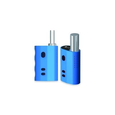 Mini Portable Dry Herb Vaporizer Haptic Feedback พร้อมหลอดเป่าแก้ว