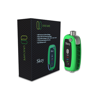 510 เธรด Mini CBD Vape Batttery Kit 500mah Micro USB การชาร์จ 3.2V