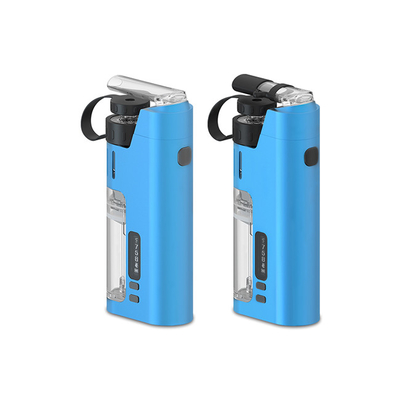 2 In 1 Oil Smart E Rig เข้มข้น Vape ปากกา แบตเตอรี่ อุปกรณ์สูบบุหรี่ Glass Bubbler