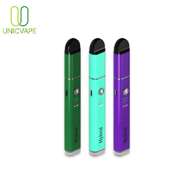 510 เธรด Concentrate Vaporizer ปากกา Cbd Oil Dab Rig 3.8V 15s Preheat