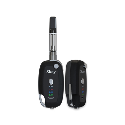 3.2V 500mAh เปิดเครื่อง CBD Vape แบตเตอรี่