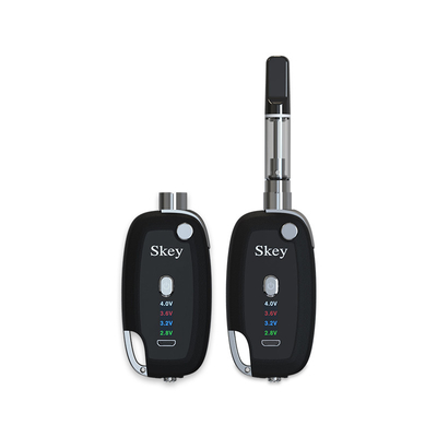 4.0V 500mAh แบบชาร์จไฟ CBD กล่องแบตเตอรี่ Mod สำหรับ 0.5ml 1ml Vape Carts