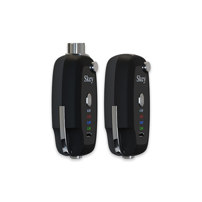 4.0V 500mAh แบบชาร์จไฟ CBD กล่องแบตเตอรี่ Mod สำหรับ 0.5ml 1ml Vape Carts