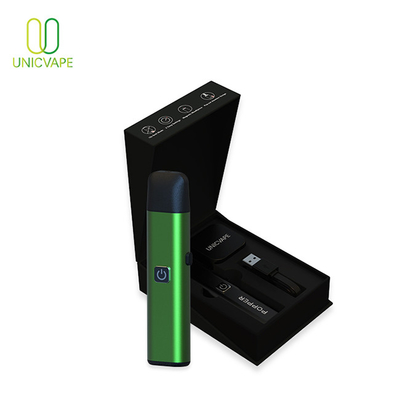 เซรามิค Concentrate Dry Herb Wax Vaporizer 700mah ชาร์จใหม่ได้