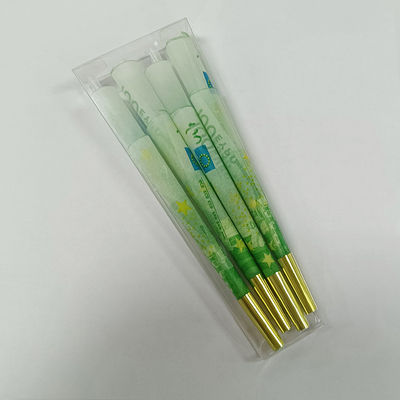 โลโก้ส่วนตัวพิมพ์ Hemp Pre Roll Cone สีน้ำตาลขาว 30mm Filter
