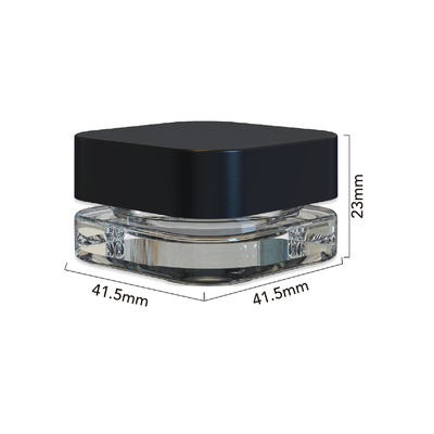 ขวดแก้วแว็กซ์ขนาดเล็ก Dab Jars Concentrate Container 5ml 7ml 10ml Food Grade